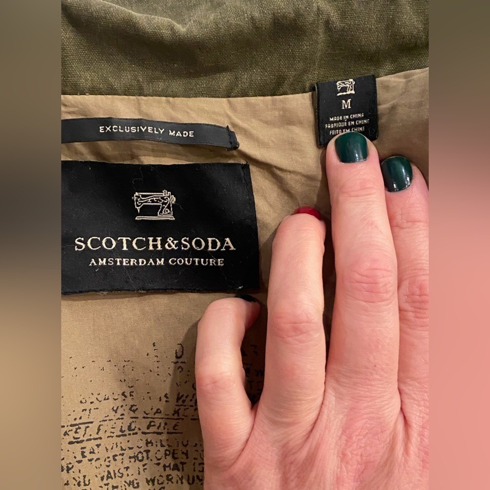 Scotch & Soda Olive Military Jacket - Picture 2 of 12